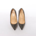 Christian Louboutin Pigalle Spike Studs Leather Pumps in Black, Size EU 36