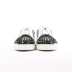 Christian Louboutin Seavaste 2 Orlato Spiked Leather Casual Sneakers in Gray, Size 41 EU