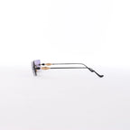 Chrome Hearts HELLZ BELLZ Gold Plated Sunglasses in Gray
