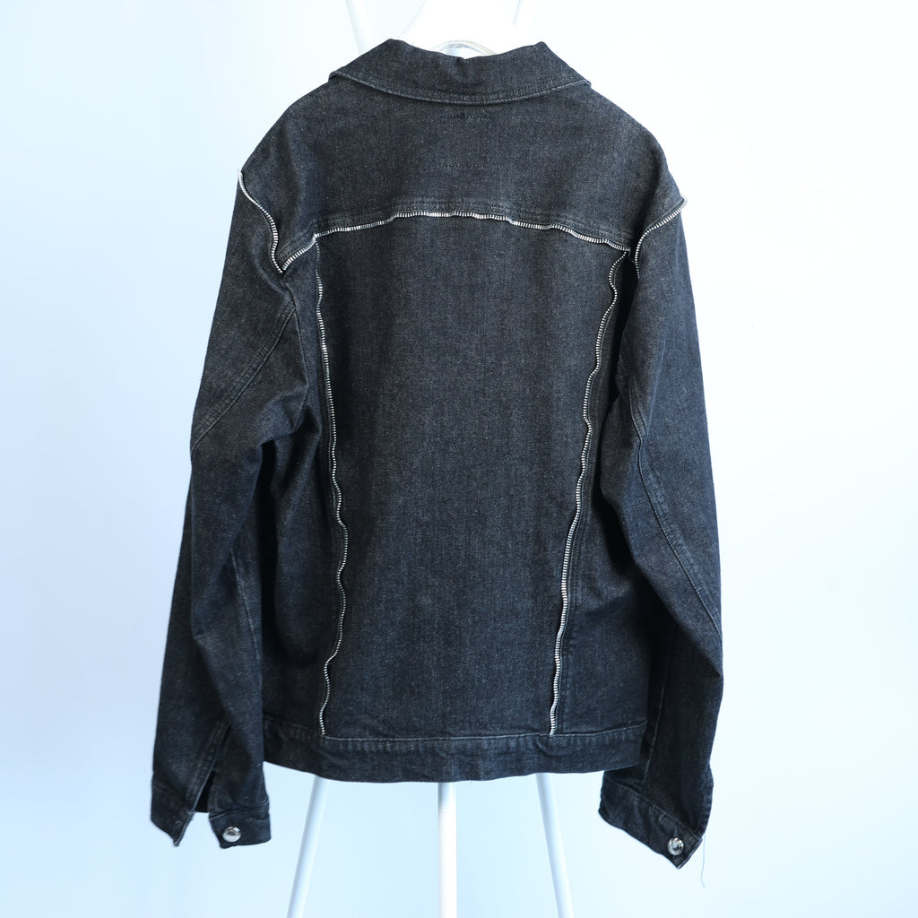 CoSTUME NATIONAL Dark Denim Jacket, 48 IT