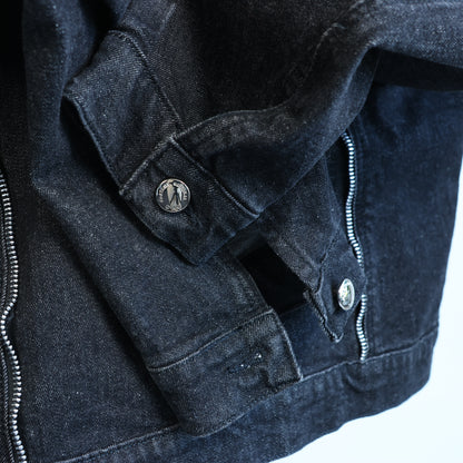 Veste en jean foncé CoSTUME NATIONAL, taille 48 IT