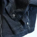 CoSTUME NATIONAL Dark Denim Jacket, 48 IT
