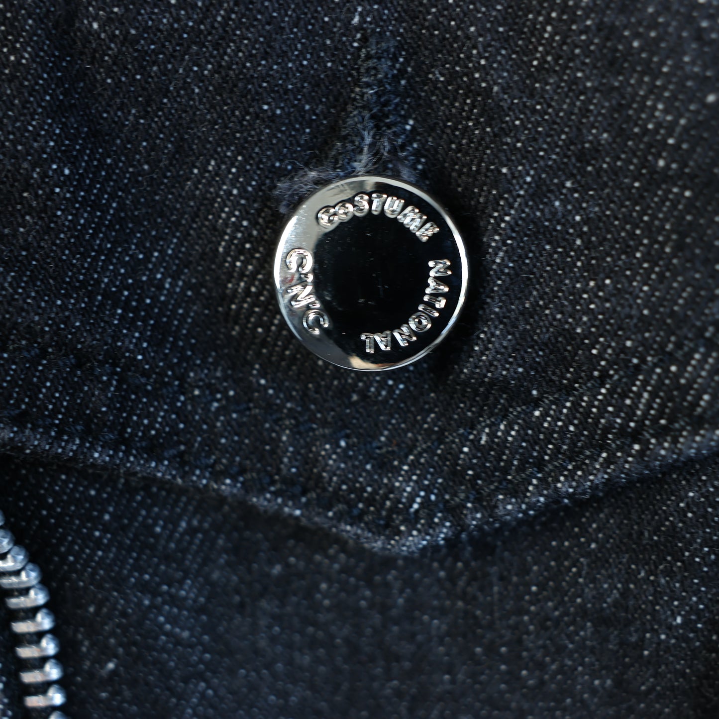Veste en jean foncé CoSTUME NATIONAL, taille 48 IT
