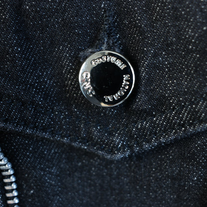 Veste en jean foncé CoSTUME NATIONAL, taille 48 IT