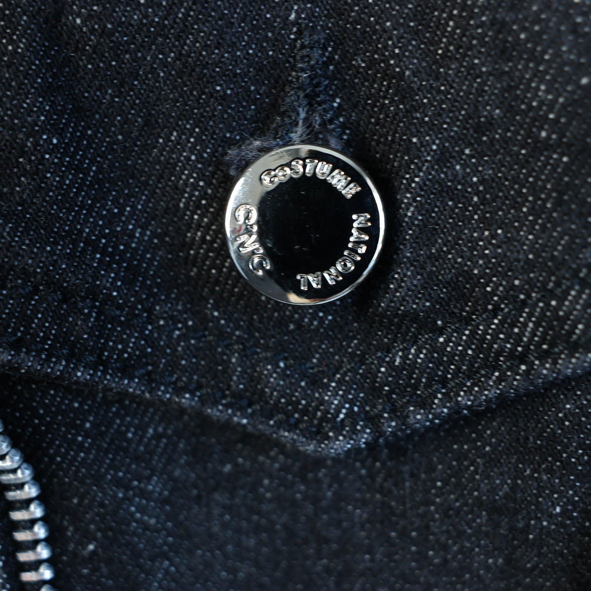 CoSTUME NATIONAL Dark Denim Jacket, 48 IT