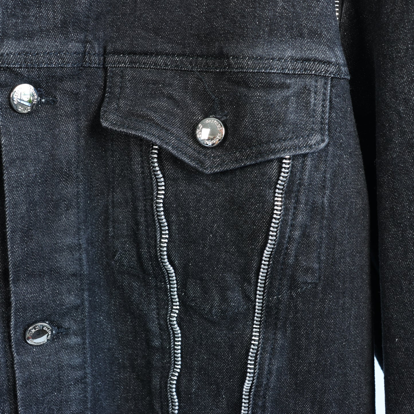 Veste en jean foncé CoSTUME NATIONAL, taille 48 IT
