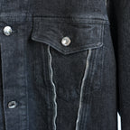CoSTUME NATIONAL Dark Denim Jacket, 48 IT