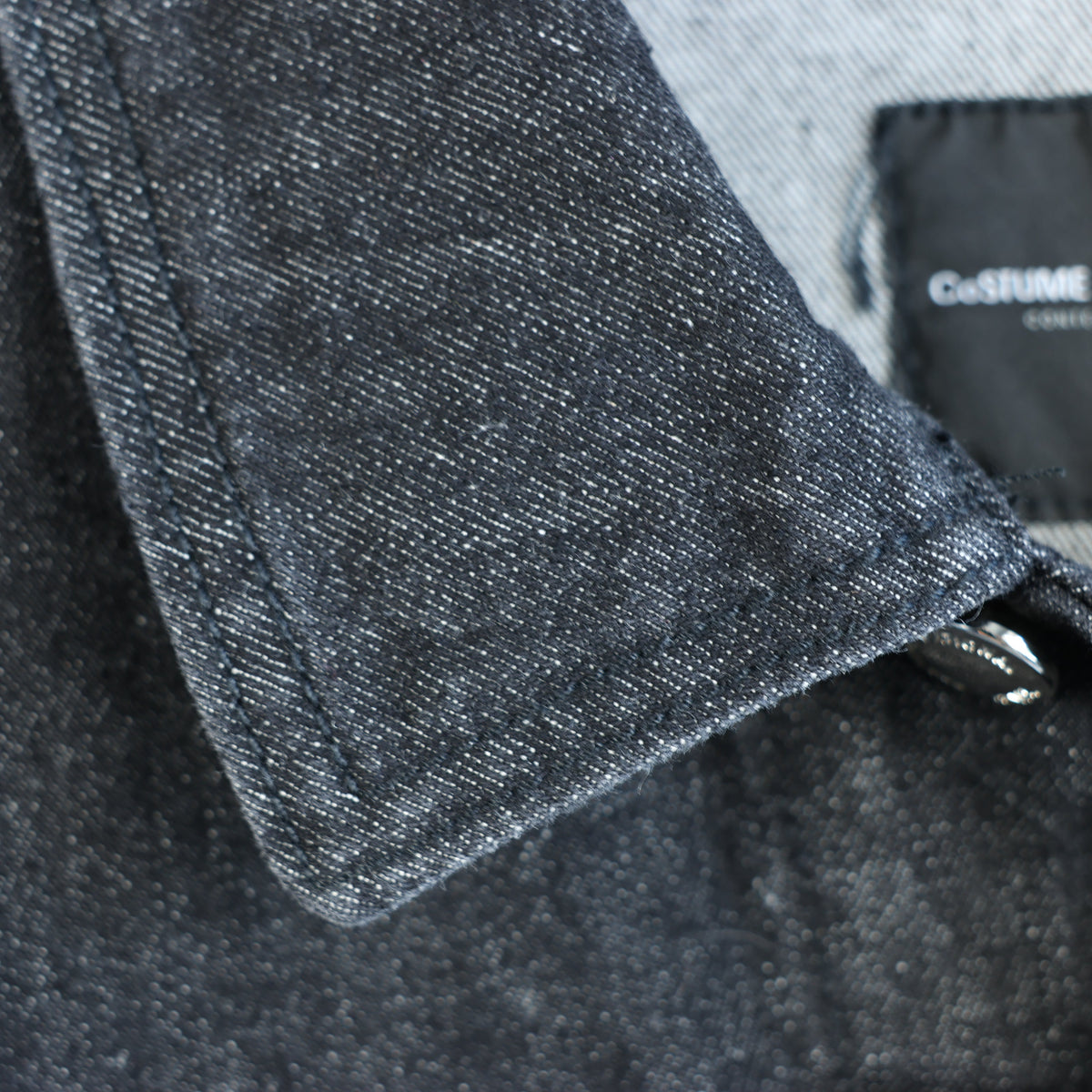 CoSTUME NATIONAL Dark Denim Jacket, 48 IT