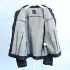 CoSTUME NATIONAL Dark Denim Jacket, 48 IT