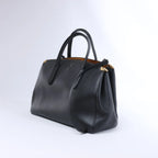 Coach 1941 Cooper Carryall Leather 2Way Handbag in Black