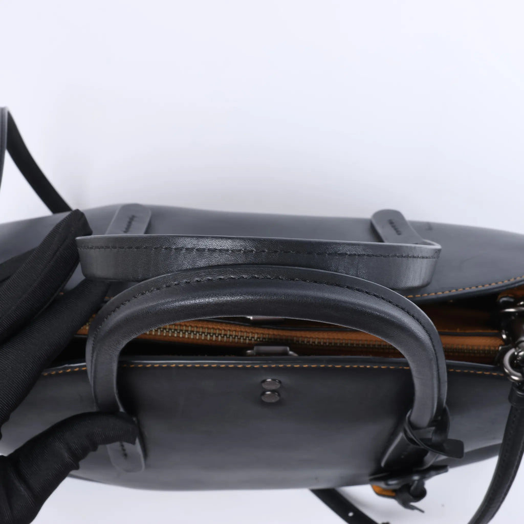 Coach 1941 Cooper Carryall Leather 2Way Handbag in Black