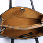 Coach 1941 Cooper Carryall Leather 2Way Handbag in Black