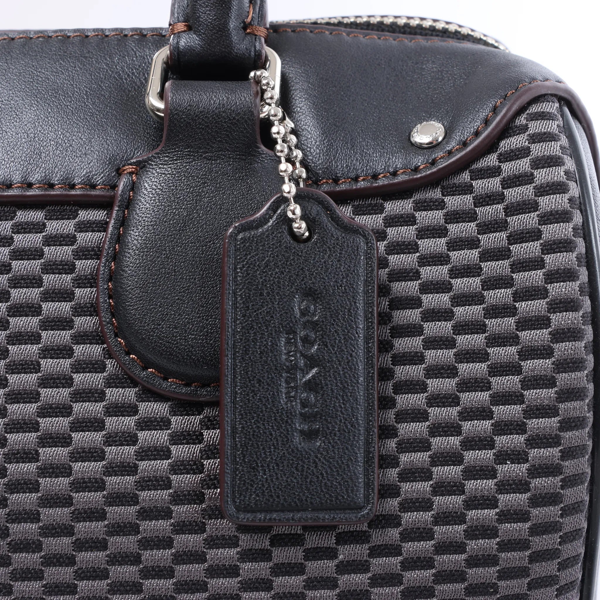 Coach Bennett Mini Satchel 2Way Handbag in Gray