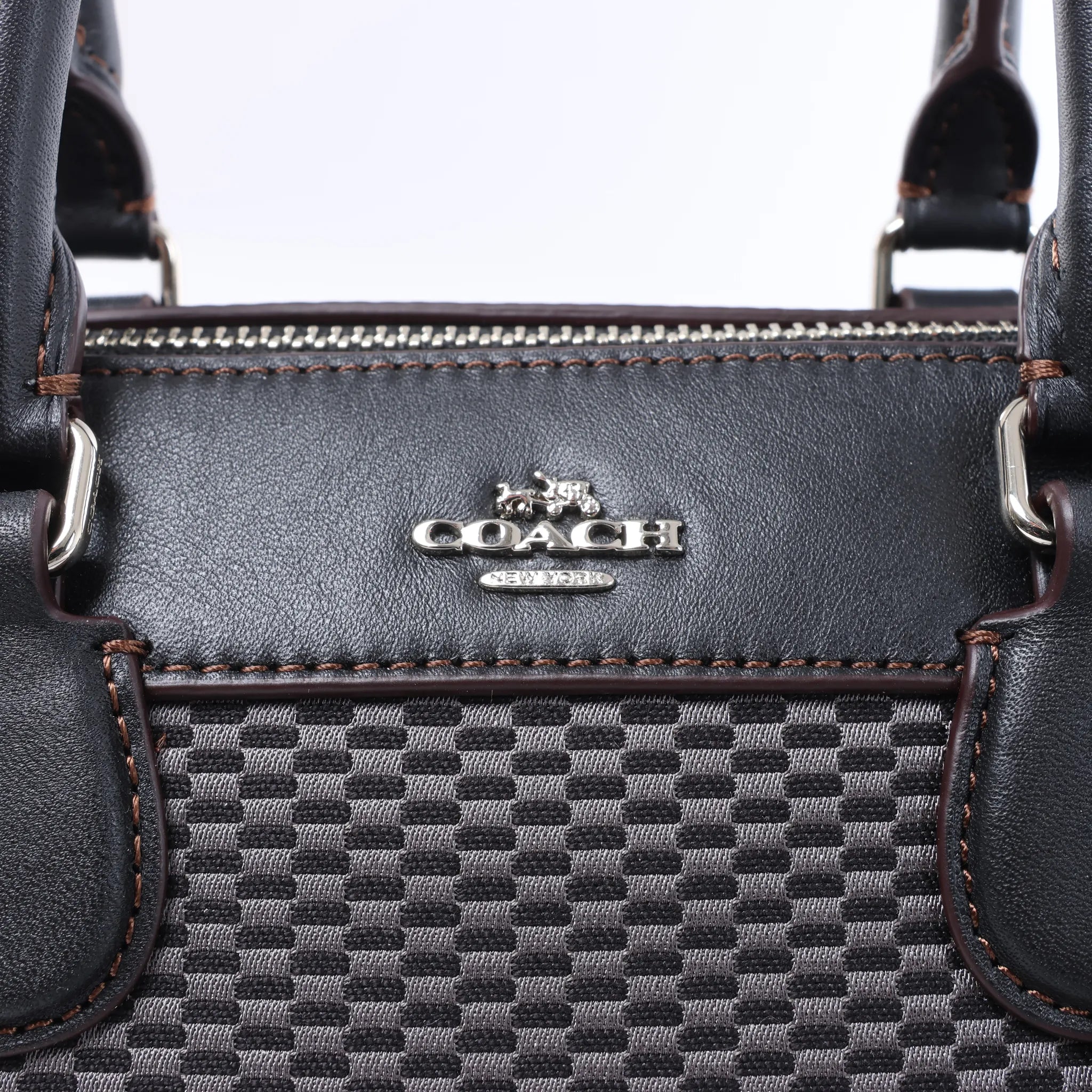 Coach Bennett Mini Satchel 2Way Handbag in Gray