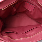 Bolso de hombro Coach City de cuero en rosa