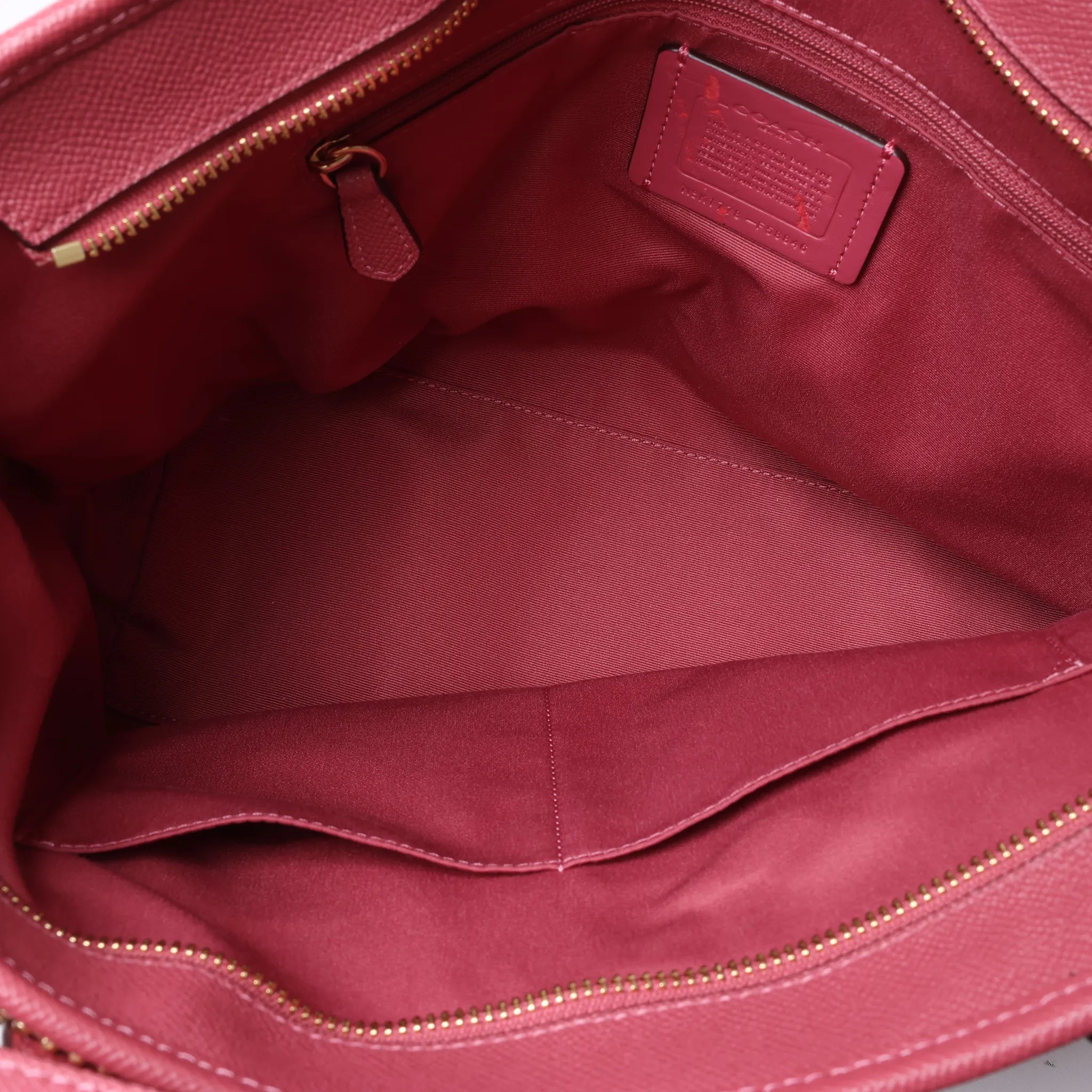Bolso de hombro Coach City de cuero en rosa