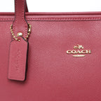 Bolso de hombro Coach City de cuero en rosa