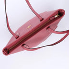 Bolso de hombro Coach City de cuero en rosa