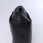 Coach Mia Leather Shoulder Bag in Black