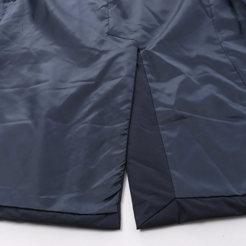 CC Collection Corneliani Puffer Jacket in Navy Blue, Size 50 IT