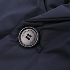 CC Collection Corneliani Puffer Jacket in Navy Blue, Size 50 IT