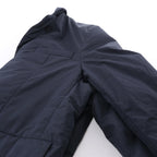 CC Collection Corneliani Puffer Jacket in Navy Blue, Size 50 IT