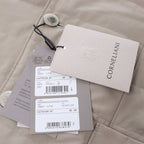 Corneliani Wool Jacket in Beige, Size 48 IT