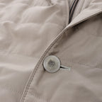 Corneliani Wool Jacket in Beige, Size 48 IT