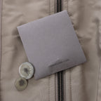Corneliani Wool Jacket in Beige, Size 48 IT