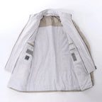 Corneliani Wool Jacket in Beige, Size 48 IT