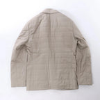 Corneliani Wool Jacket in Beige, Size 48 IT