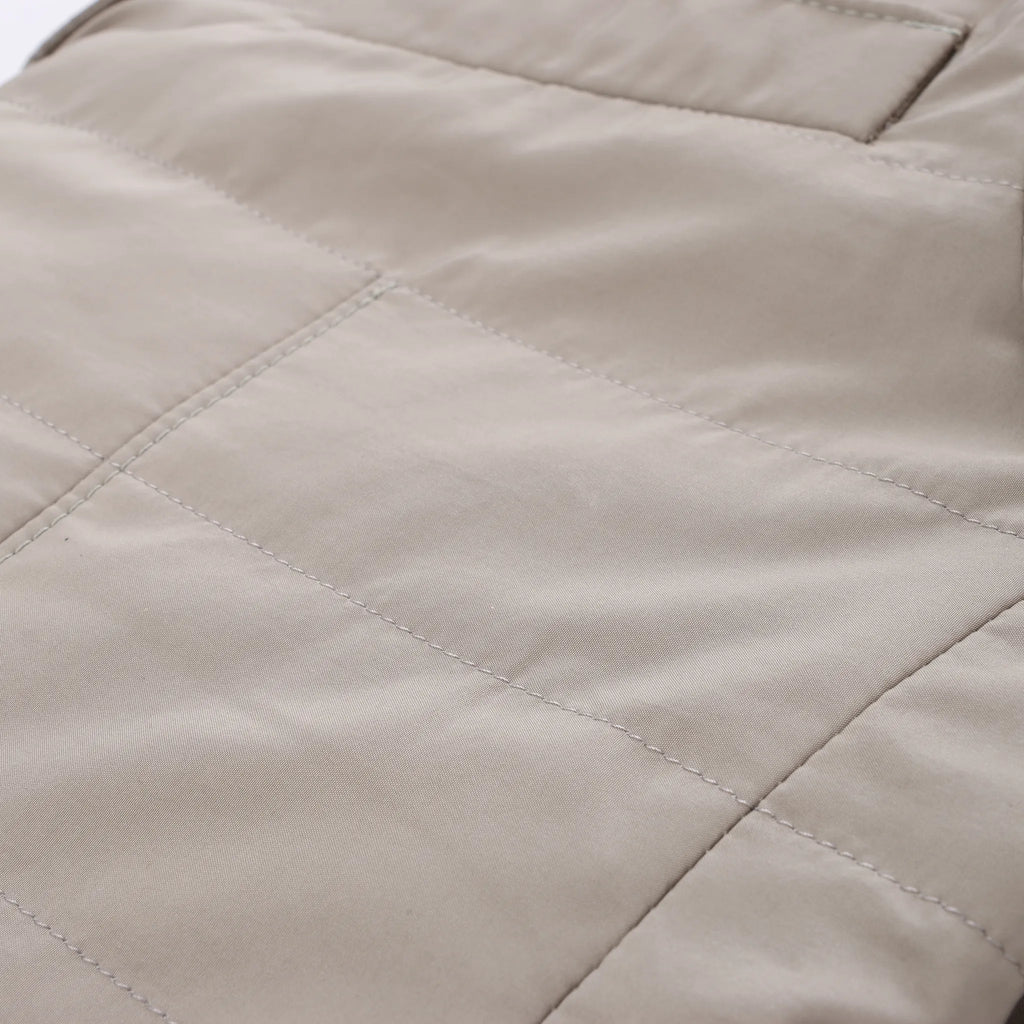 Corneliani Wool Jacket in Beige, Size 48 IT