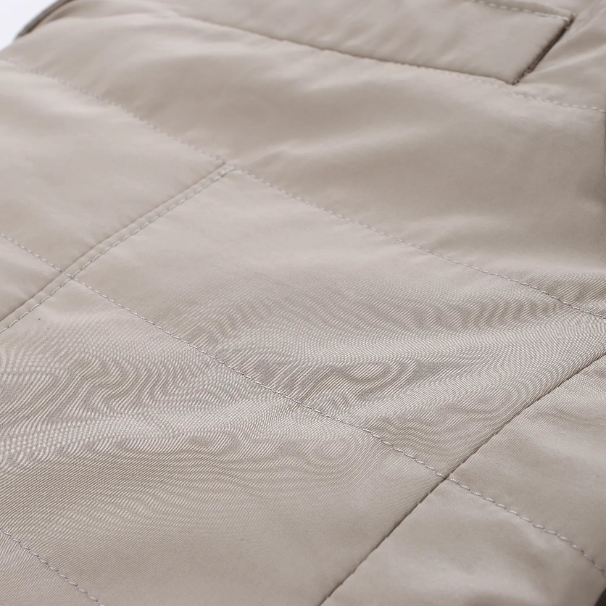 Corneliani Wool Jacket in Beige, Size 48 IT