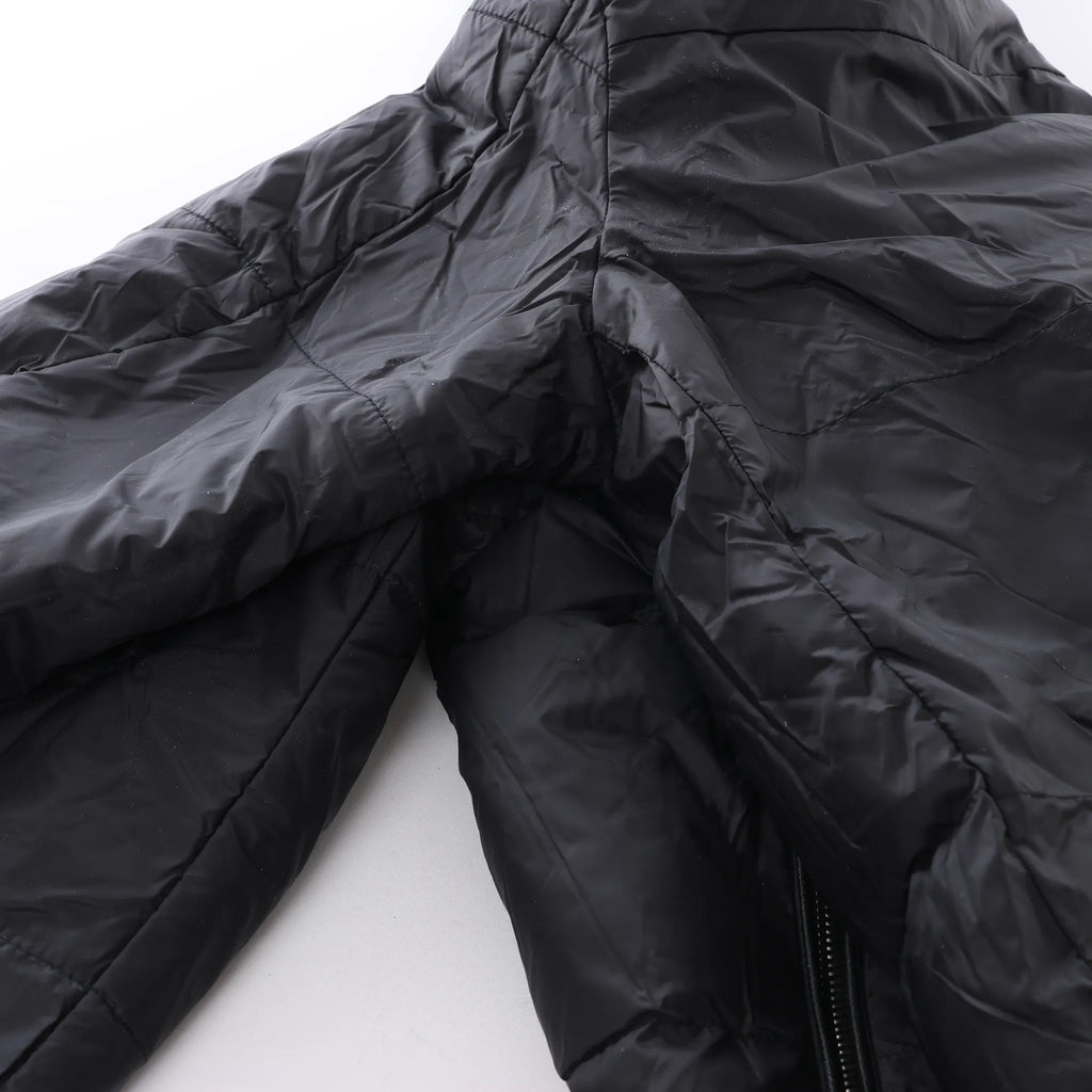 Corneliani Leather Double Side Jacket in Black, Size 50 IT