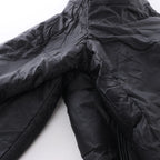 Corneliani Leather Double Side Jacket in Black, Size 50 IT