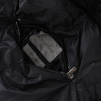 Corneliani Leather Double Side Jacket in Black, Size 50 IT