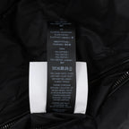 Corneliani Leather Double Side Jacket in Black, Size 50 IT