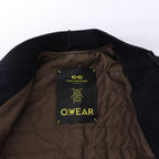 Corneliani O.Wear Bomber Jacket in Navy Blue, Size 50 IT