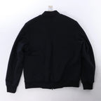 Corneliani O.Wear Bomber Jacket in Navy Blue, Size 50 IT