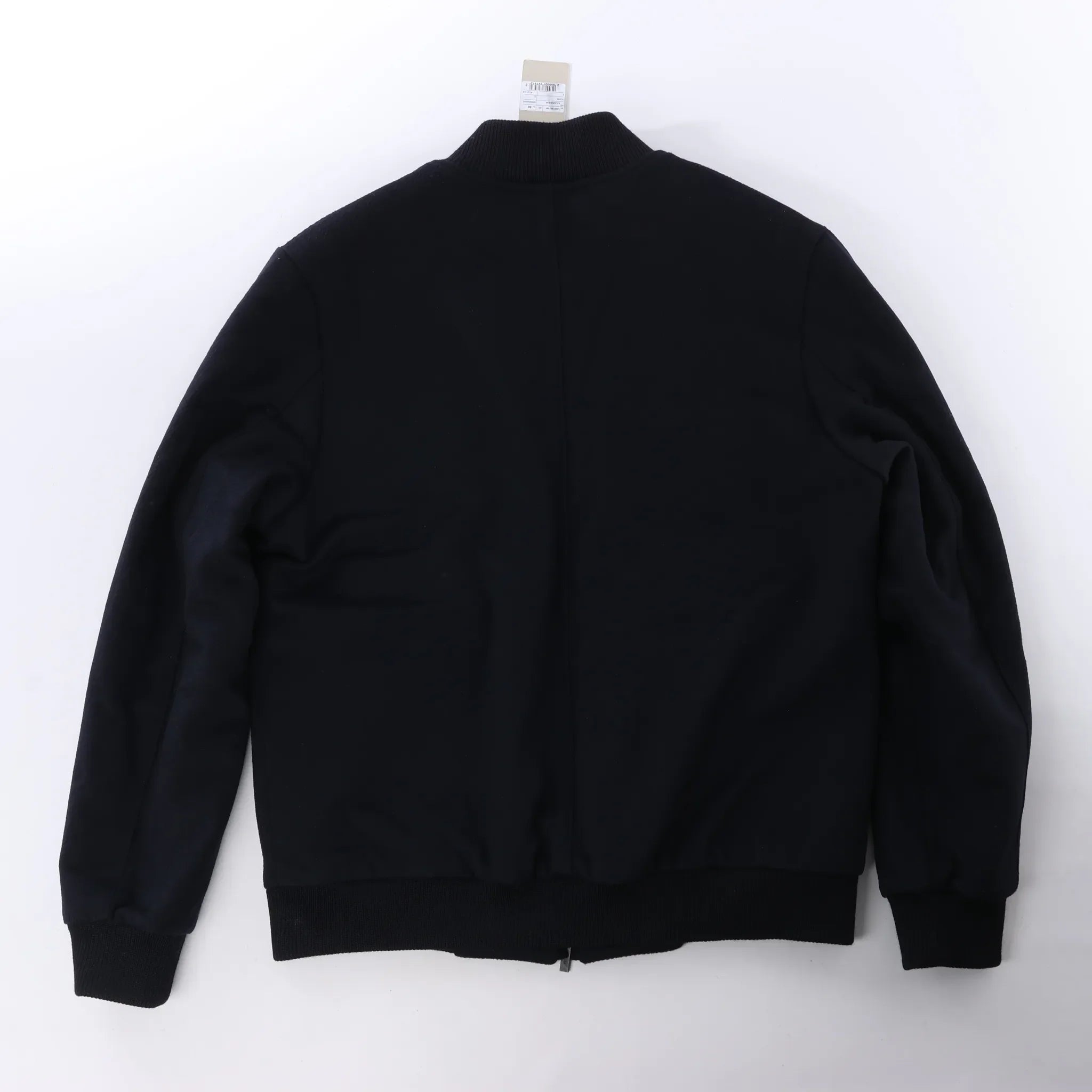 Corneliani O.Wear Bomber Jacket in Navy Blue, Size 50 IT