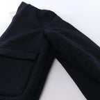 Corneliani O.Wear Bomber Jacket in Navy Blue, Size 50 IT