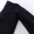 Corneliani O.Wear Bomber Jacket in Navy Blue, Size 50 IT