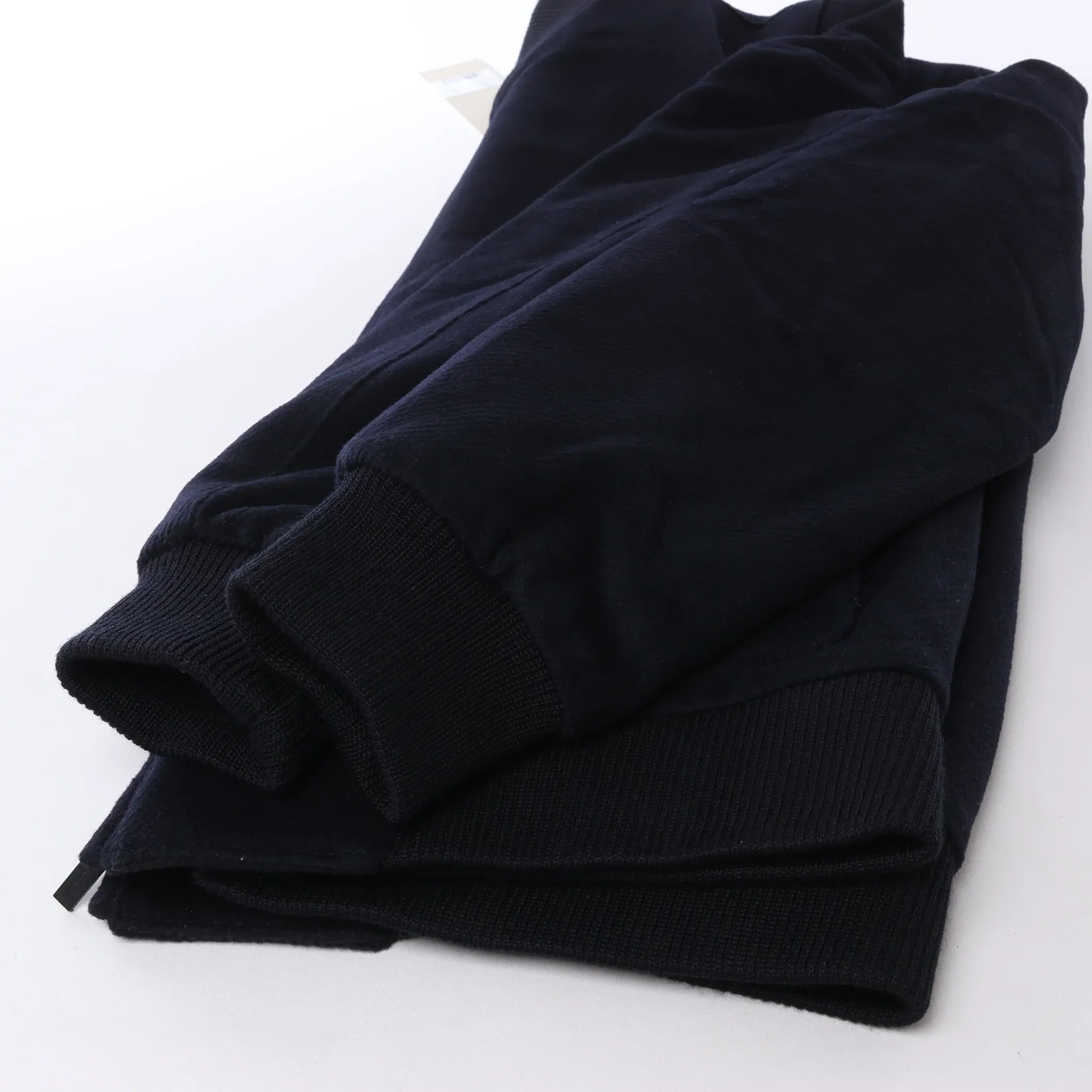 Corneliani O.Wear Bomber Jacket in Navy Blue, Size 50 IT