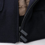 Corneliani O.Wear Bomber Jacket in Navy Blue, Size 50 IT