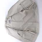 Corneliani Cotton Jacket in Greenish Gray, Size 50 IT