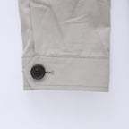Corneliani Cotton Jacket in Greenish Gray, Size 50 IT