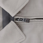 Corneliani Cotton Jacket in Greenish Gray, Size 50 IT
