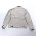 Corneliani Cotton Jacket in Greenish Gray, Size 50 IT