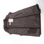Corneliani Quilted Zip Gilet in Brown, Size 50 IT