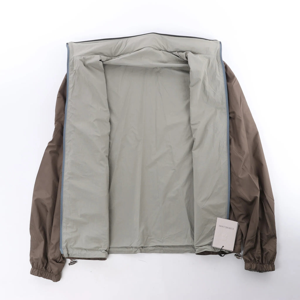Corneliani Reversible Jacket in Brown, Size 50 IT